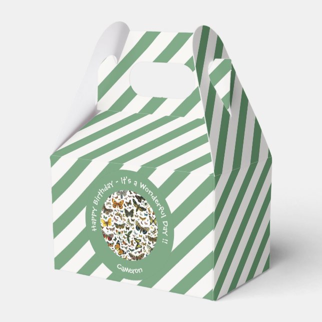 Det är en fjärilsfödelsedag, samlingsobjekt för Pa Presentaskar (Baksidan Sidan)