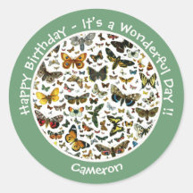 Det är en fjärilsfödelsedag, samlingsobjekt för Pa