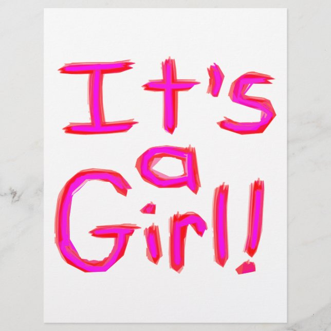 Det är en flicka! (Framsida)