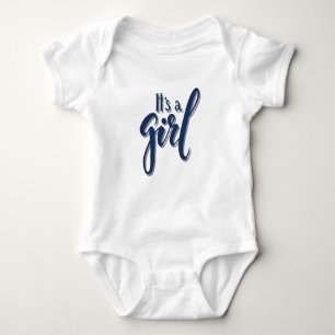 Det är en flicka baby t shirt