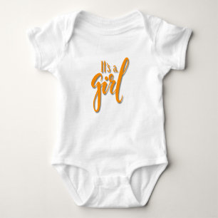 Det är en flicka baby t shirt