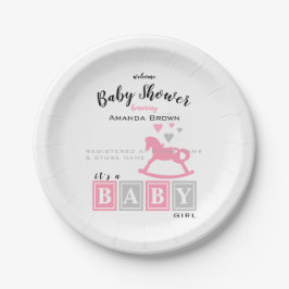 Det är en flicka Babyskare