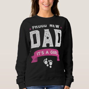 Det är en flicka Cute Baby Fars dag T Shirt