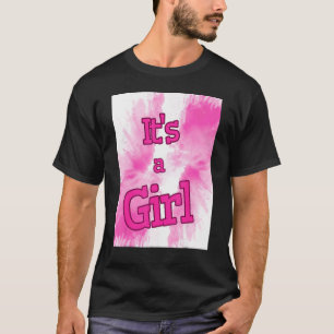 Det är en flicka för babyskor Firande Party T Shirt