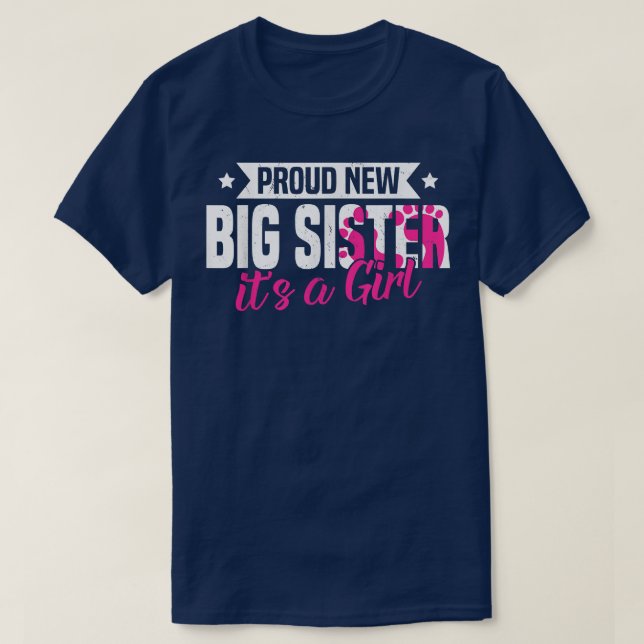 Det är en flicka Gende. T Shirt (Design framsida)