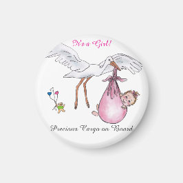 Det är en flicka! Magnet