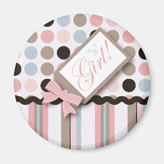 Det är en flicka! Magnet (Framsidan)