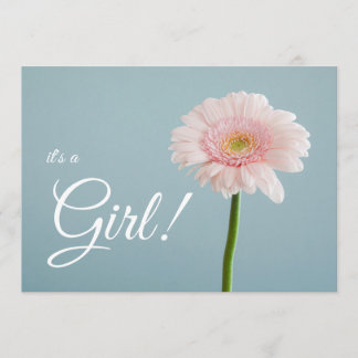 Det är en flicka! meddelande