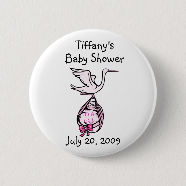 Det är en flicka som storken knäppas knapp (Framsida)