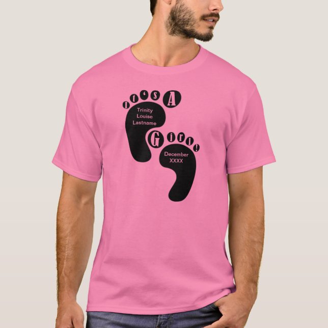 Det är en flicka tee shirt (Framsida)