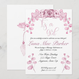 Det är en flickinbjudan till välsignelse eller hän inbjudningar