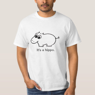 Det är en flodhäst - V1 Tee