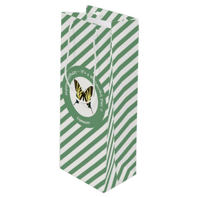 Det är en Födelsedagsfest för Skrussvanselfjäril. (Framsidan Vinklad)