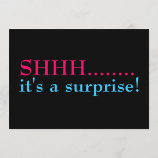 Det är en förvånansvärd Födelsedagsfest! TREDJE Inbjudningar