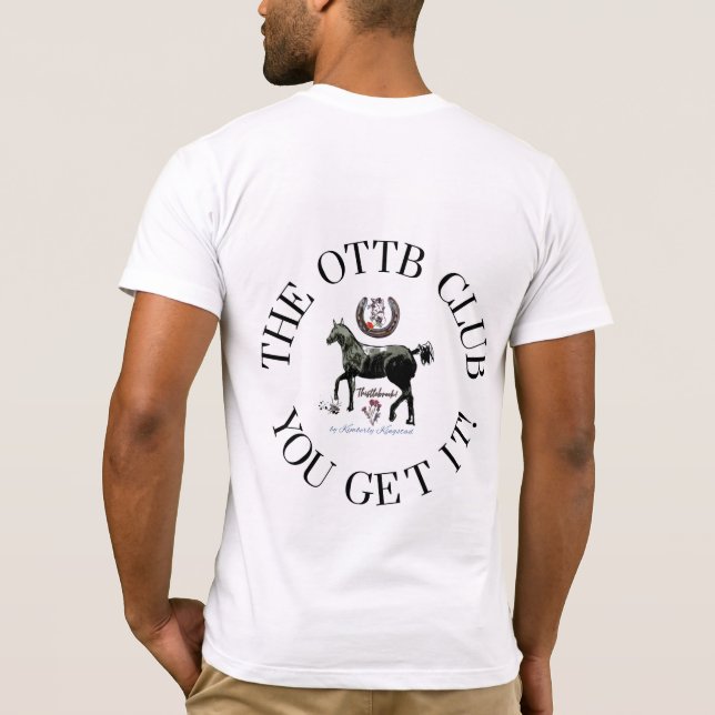 Det är en fullblod sak! t shirt (Baksida)