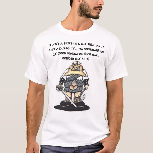 Det är en Gaelicsak… Tee Shirt (Framsida)
