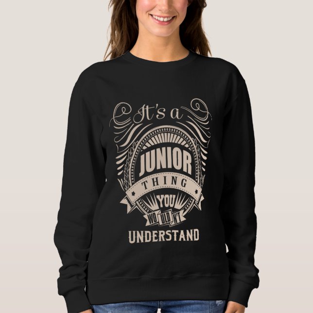 Det är en gåva från JUNIOR sak T Shirt (Framsida)