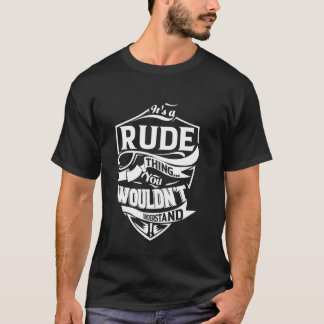 Det är en gåva från RUDE Sak T Shirt