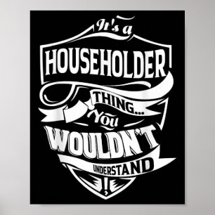 Det är en gåva från Sak till hushåll Poster