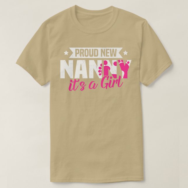 Det är en Gender för flickor. T Shirt (Design framsida)