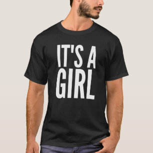 Det är en Gender för Rosa Baby Shower Adoption T Shirt