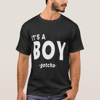 Det är en Gender-reveal-tröja. T Shirt