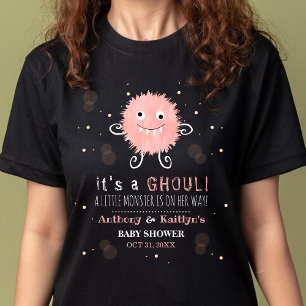 Det är en Ghoul! Little Monster Halloween Baby Sho T Shirt