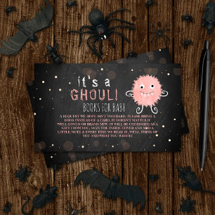 Det är en Ghoul! Little Monster Halloween Baby Sho Tilläggskort