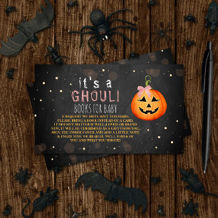 Det är en Ghoul! Little Pumpkin Halloween Baby Sho Tilläggskort