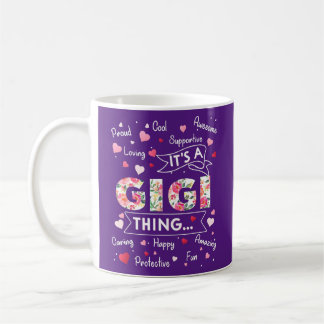 Det är en Gigi Sak Roliga meningar Cute Grandma Kaffemugg