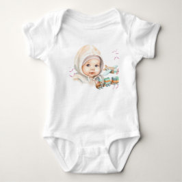 Det är en Girl Baby Ansikte Rosa Baby T Shirt