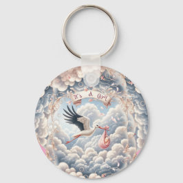 DET ÄR EN GIRL STYLEDBYTRREAL KEYCHAIN NYCKELRING