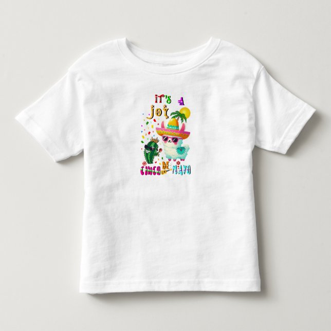 Det Är En Glädje Cinco De Mayo T Shirt (Framsida)