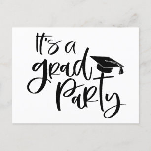 DET ÄR EN GRAD PARTY STUDENT INBJUDAN