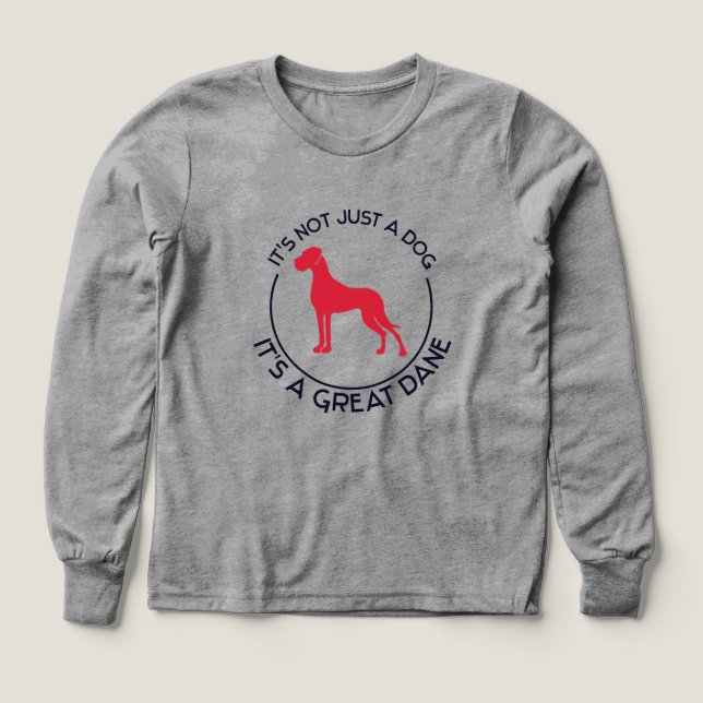 Det är en Grand Danois T-Shirt (Design framsida)