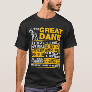 Det är en Great dane-stift Hund älskare T Shirt