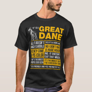Det är en Great dane-stift Hund älskare T Shirt