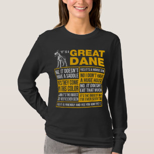 Det är en Great dane-stift Hund älskare T Shirt