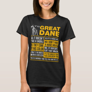 Det är en Great dane-stift Hund älskare T Shirt