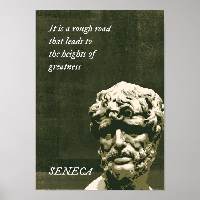 Det är en grov väg som leder till höjder av poster (Framsidan)