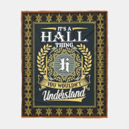 Det är en Hall Sak du inte kunde förstå Fleecefilt