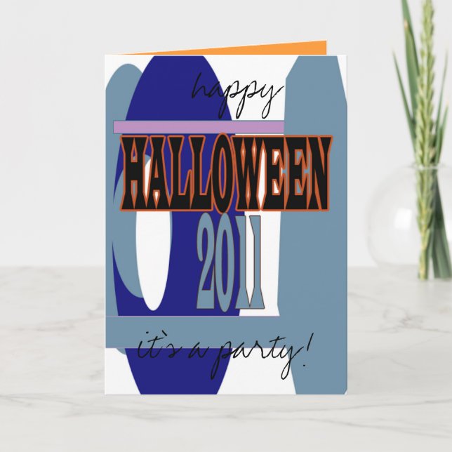 Det Är En Halloweenfest Inbjudan (Framsida)