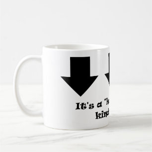 Det är en "halvt tom" dag! kaffemugg