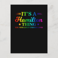 Det är en Hamilton-grej, du skulle inte förstå