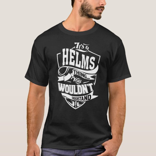 Det är en Helms Sak T Shirt (Framsida)