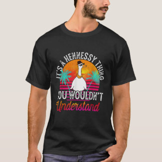 Det är en Hennessy Sak du inte skulle förstå Funn T Shirt