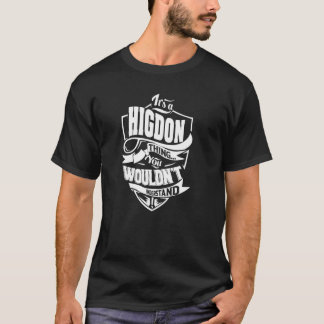 Det är en HIGDON Sak T Shirt