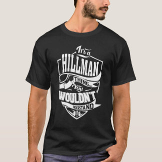 Det är en HILLMAN Sak T Shirt
