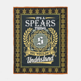 Det är en högtalare Sak du inte kunde förstå Fleecefilt