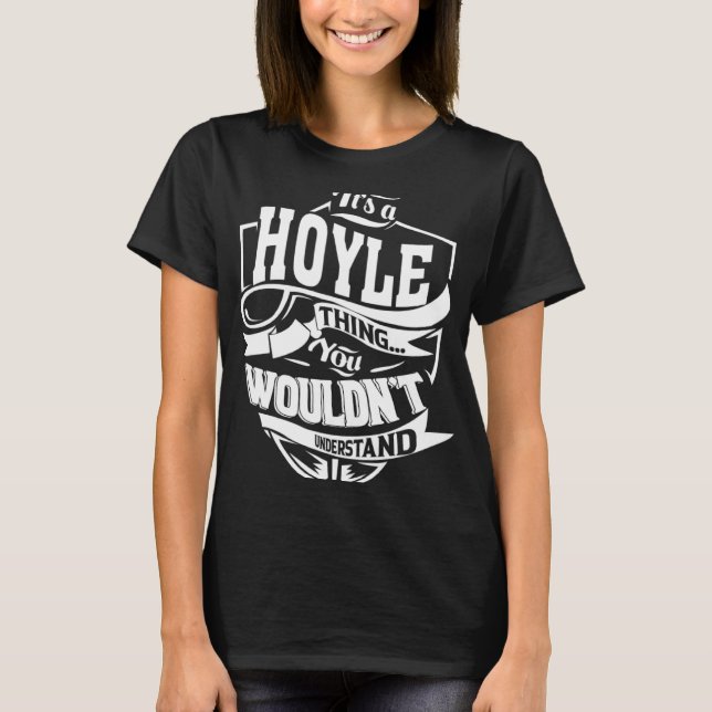 Det är en HOYLE Sak T Shirt (Framsida)